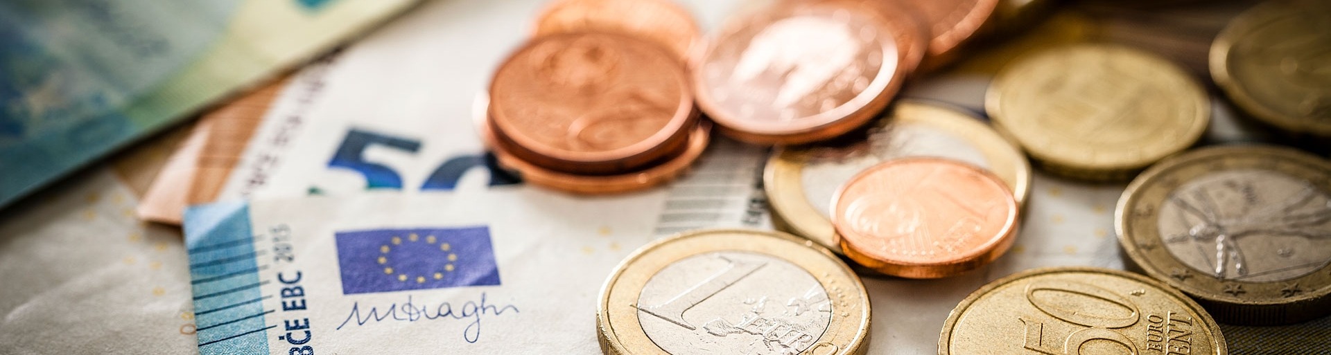 bankbiljetten en munten van de euro